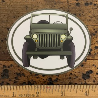 G503 MB/GPW Euro Oval Sticker